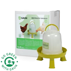 Gaun Pluimvee Drinktoren 1,5 L Bio Green Lemon Op Pootjes