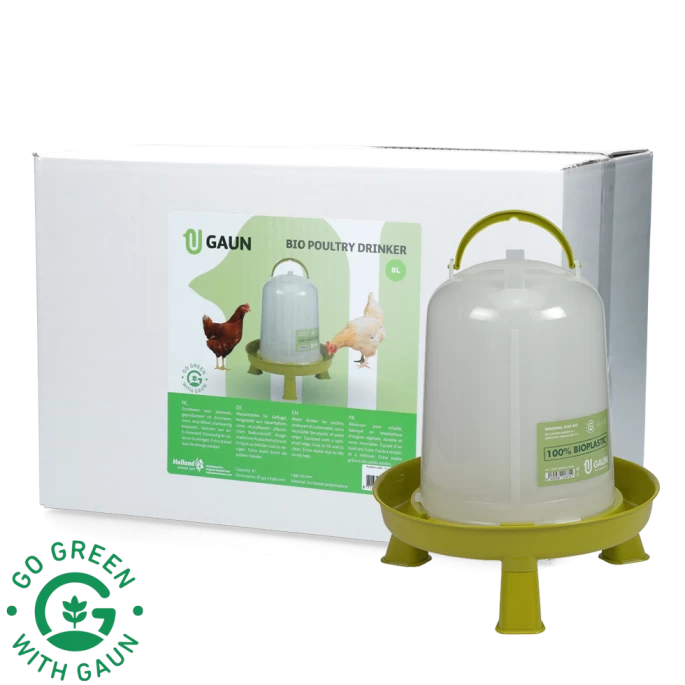 Gaun Pluimvee Drinktoren 8 L Bio Green Lemon Op Pootjes