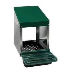 Gaun Pluimvee Legnest (1 St) Met Plastic Vloer