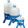 Gaun Pluimvee Drinktoren 20 L Blauw Met Sifon Op Pootjes