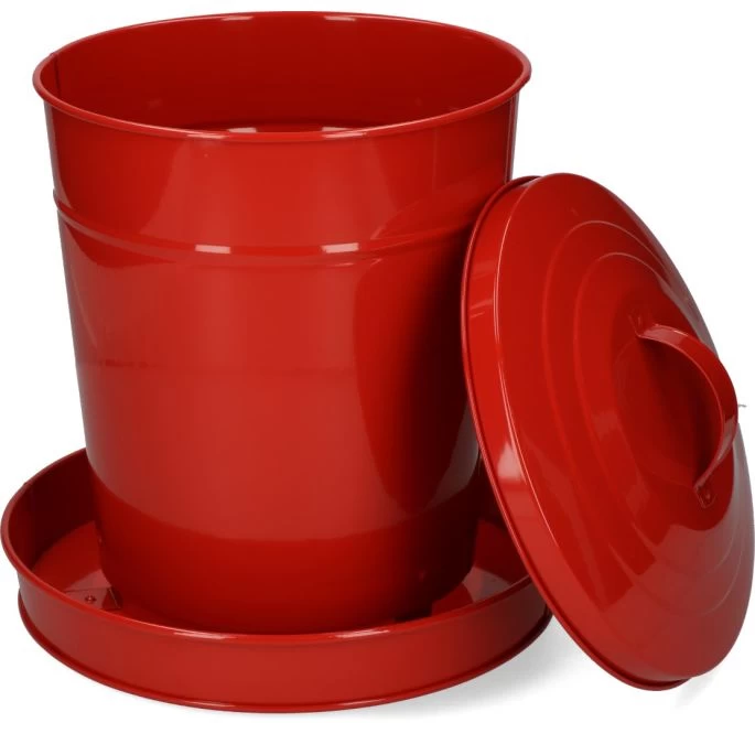 Gaun Pluimvee Voertoren Metaal 6 Kg Rood - Afbeelding 4