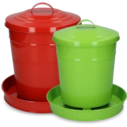 Gaun Pluimvee Voertoren Metaal 6 Kg Rood