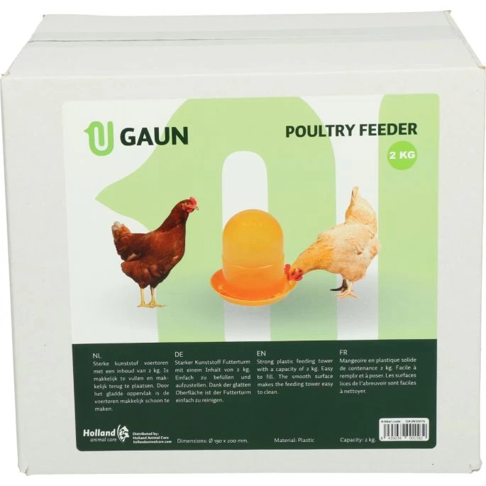 Gaun Pluimvee Voertoren 2 Kg Orange - Afbeelding 4