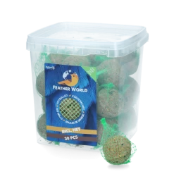 Feather World Zaden Mezenbol Incl. Net (groen) 6 St