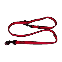 KONG Adjustable Leash M Red
