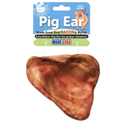 Pet Qwerks Bacon Pig Ear - Large
