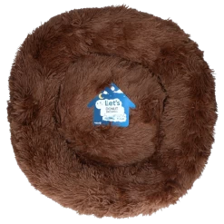 Let's Sleep Donut 60 Cm Bruin