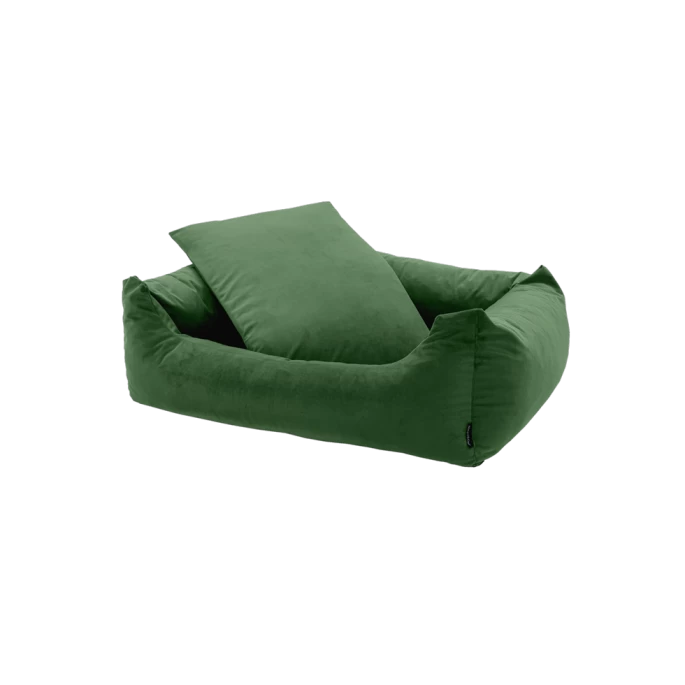 Madison Velours Dog Bed Groen L - Afbeelding 5