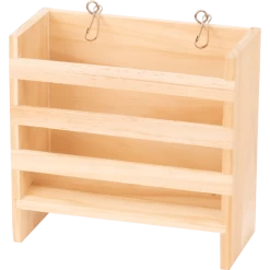 Pawise Small Animal Wood Hay Feeder