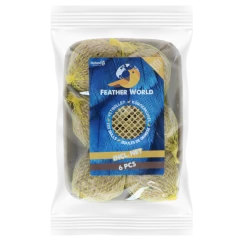 Feather World Pinda Vogelbol Incl. Net 6 St