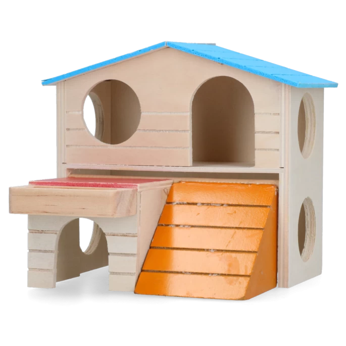 Pawise Colorful 2 STORY HOUSE - Afbeelding 3