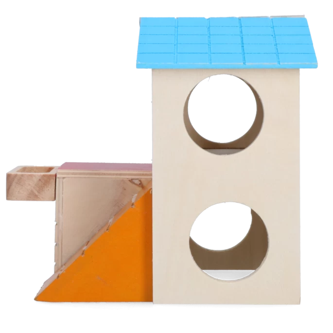 Pawise Colorful 2 STORY HOUSE - Afbeelding 4