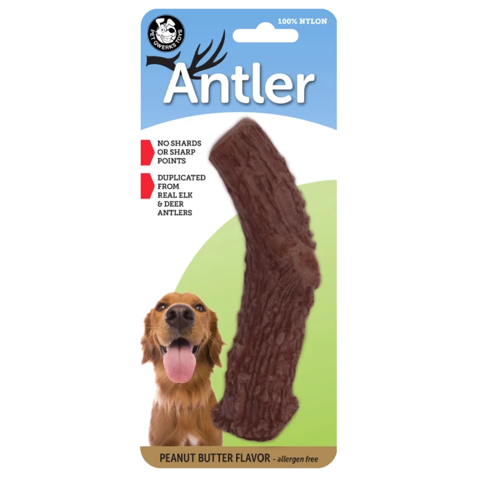 Pet Qwerks Nylon Peanut Antler L 15 Cm