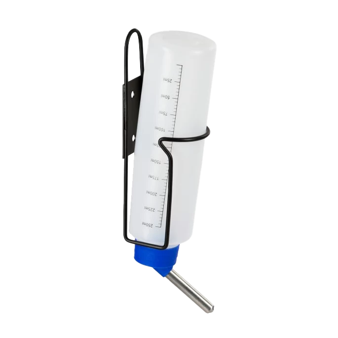 Nylabone Drinkfles 250ml Met Houder Uit Metaal