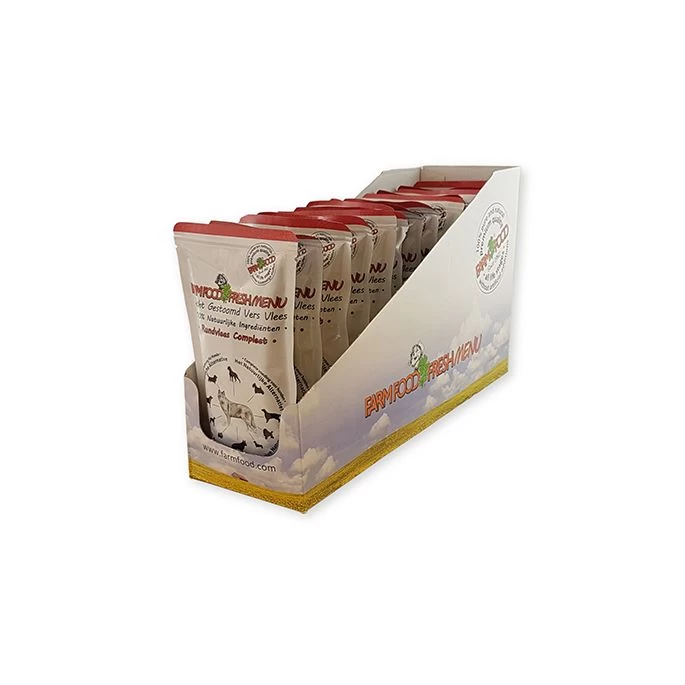 Farm Food Pouch Rundvlees 16x125 Gram