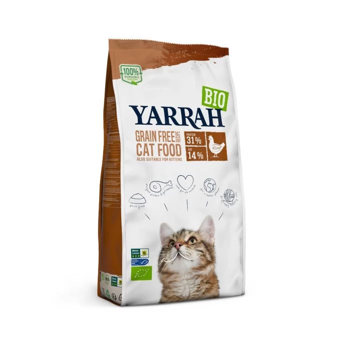 Yarrah Kat Organic Chicken & Fish 2,4 Kg