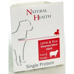 NH Dog Steamed P&S Lamb & Rice 395 Gram