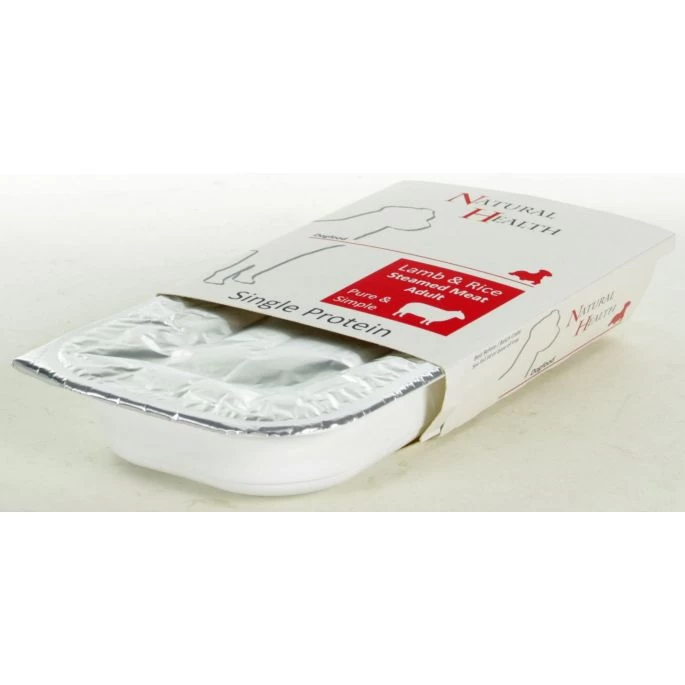 NH Dog Steamed P&S Lamb & Rice 395 Gram - Afbeelding 3
