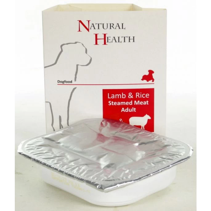 NH Dog Steamed P&S Lamb & Rice 395 Gram - Afbeelding 2
