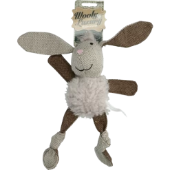Wooly Luxury Flatfeet Konijn Grijs