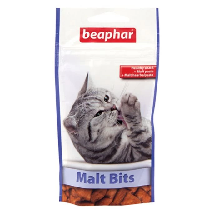 BEAPHAR Malt Bits Tegen Haarbal. Aantal: 1 Stuks. 35gr.