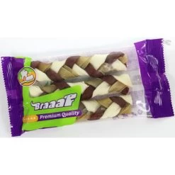 Braaaf Twister Vlecht Klein. Verpakking: 3st. 12,5 Cm.