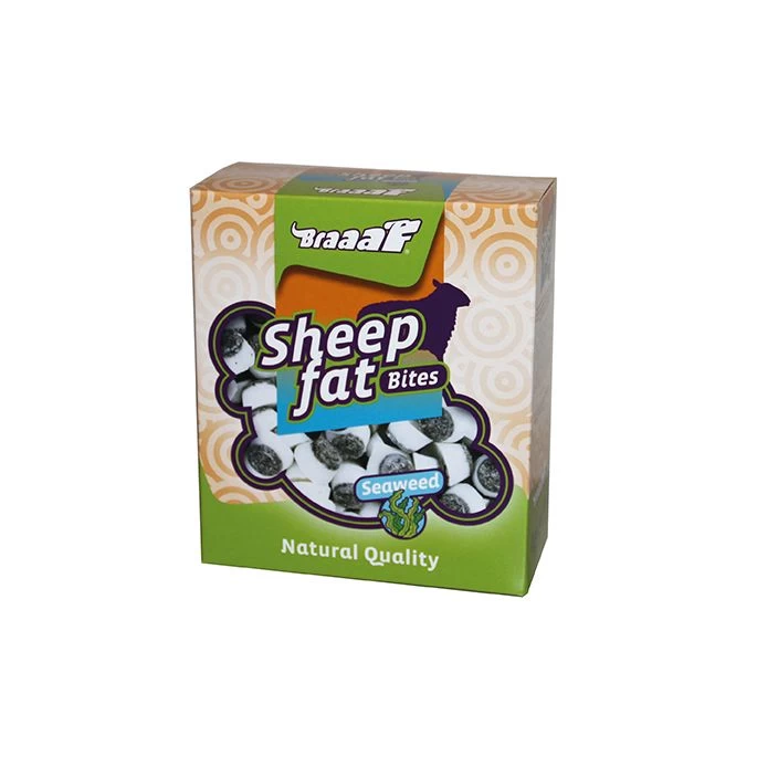 Braaaf Schapenvet Bites Zeewier 80st.