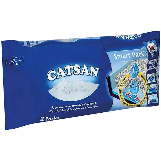 CatSan Smartpack Kattenbakvulling 2 X 4 Liter
