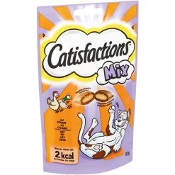 Brand Catisfaction MIX Kip/Eend. Aantal: 6 Stuks. 60gr.