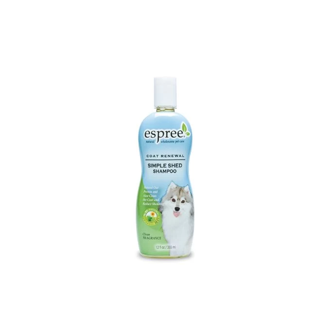 ESPREE Simple Shed Shampoo. Verpakking: 355 Ml.