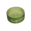Hamster Eetbak Steen Groen. Inhoud: 1st. 6 Cm.