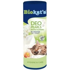 Biokat Deo Pearls White Flowers. Aantal: 1 Stuks. 700gr.