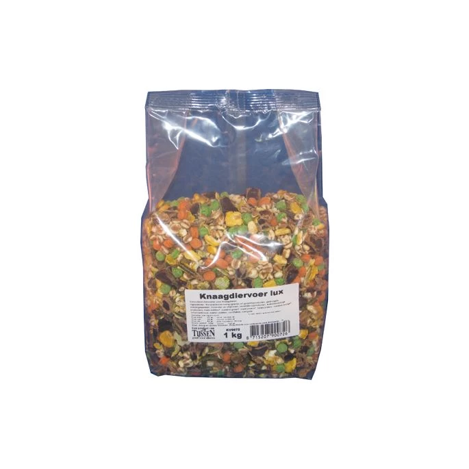 Knaagdiervoer Lux. Inhoud: 1kg.