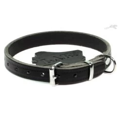 Brand Halsband Softlijn Donkerbruin. Verpakking: 1st. 16mm - 40cm