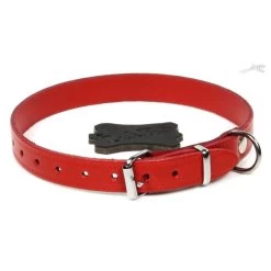 Brand Halsband Croupon Rood. Verpakking: 1st. 18mm - 50cm