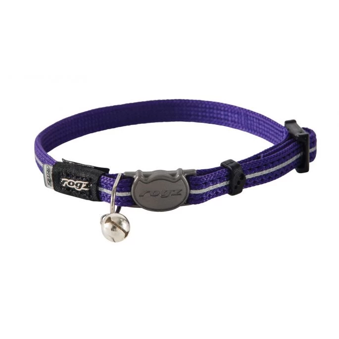 ROGZ AlleyCat Halsband XS Purple