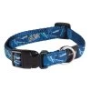 ROGZ Scooter Halsband Navy Zen. Verpakking: 1st. 16mm - 5/8"